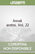 Annali aretini. Vol. 22 libro