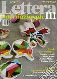 Lettera internazionale. Vol. 111 libro
