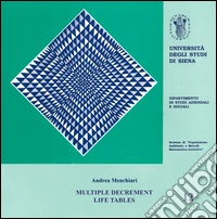 Multiple decrement life tables