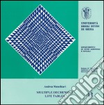 Multiple decrement life tables libro