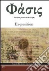 Ex-position. Ediz. italiana, inglese e francese libro