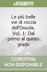 Le più belle vie di roccia dell'Ossola. Vol. 1: Dal primo al quinto grado libro