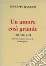 Un amore così grande. I fiur dal pré libro