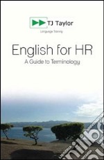 English for HR. A guide to terminology libro