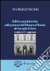 Il diritto amministrativo nelle pronunce dell'Adunanza Plenaria del Consiglio di Stato libro di Corradino Michele