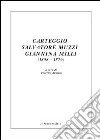 Carteggio Salvatore Muzzi-Giannina Milli (1858-1876) libro di Adamoli F. (cur.)