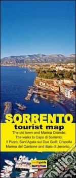 Sorrento. Mappa turistica completa di 9 passeggiate. 1: 5.000. Ediz. inglese libro