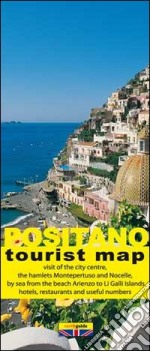 Positano. Tourist map of Positano libro