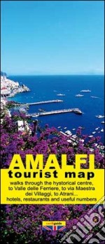 Amalfi. Tourist map of Amalfi and Atrani libro