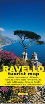 Ravello. Tourist map of Ravello and Scala libro