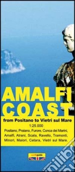 Amalfi coast. Tourist map of the Amalfi coast libro