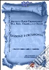 Dizione e ortofonia libro di Oddo Francesco