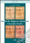 Analisi dei rapports cabanisiani. Antropologia filosofica libro