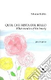 Quel che resta del bello libro