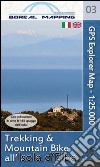 Trekking & mountain bike all'isola d'Elba. Carta topografica per escursionisti 1:25.000 libro di Gherardi Massimo Brusa Matteo