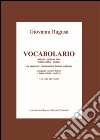Vocabolario italiano-siciliano ibleo libro