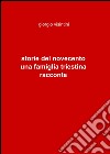 Storie del novecento libro