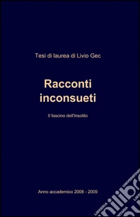 Racconti inconsueti libro
