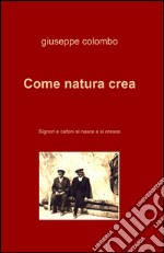 Come natura crea libro