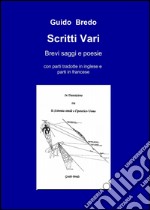 Scritti vari libro