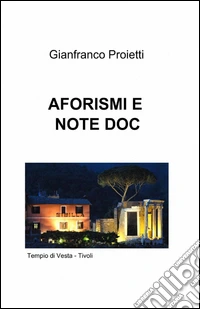 Aforismi e note doc