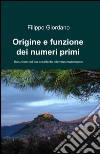 Origine e funzione dei numeri primi libro