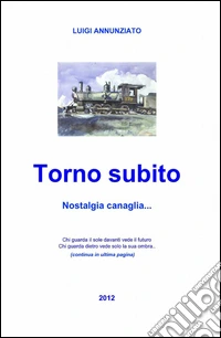 Torno subito libro