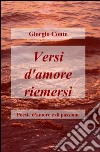 Versi d'amore riemersi libro