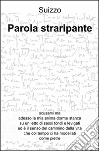 Parola straripante libro