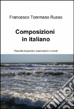 Composizioni in italiano libro