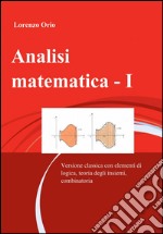 Analisi matematica (1) libro