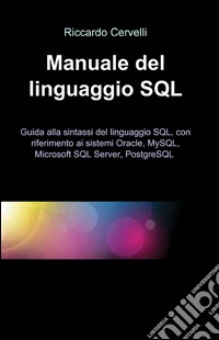 Manuale del linguaggio SQL