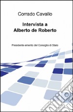 Intervista a Alberto de Roberto libro