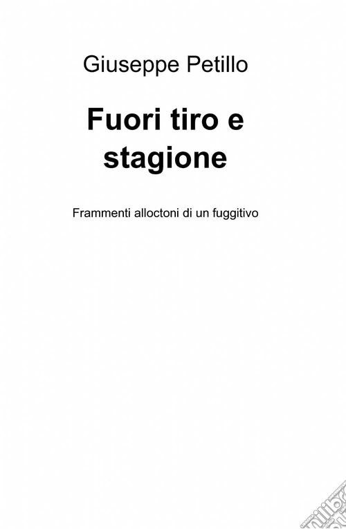 Fuori tiro e stagione