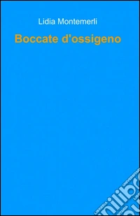 Boccate d'ossigeno libro