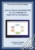 Analisi delle caratteristiche da valutare per siti, produttivi e commerciali libro