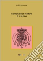 Inquietudine e passione in Vincenzo Padula libro