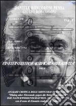 Analisi critica dell'articolo di Einstein libro