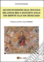 Alcune riflessioni sulla teologia del logos nell'«A Diogneto»: dalla sua identità alla sua didascalia libro