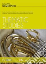 Thematic studies for horn libro