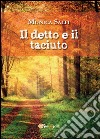 Il detto e il taciuto libro