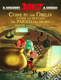 Come fu che Obelix cadde da piccolo nel paiolo del druido. Asterix libro