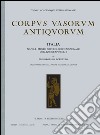 Corpus vasorum antiquorum. Italia. Vol. 78: Napoli, museo nazionale. Collezione Spinelli 3 libro