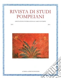 Rivista di studi pompeiani (2014). Vol. 25 libro