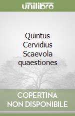 Quintus Cervidius Scaevola quaestiones