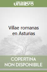 Villae romanas en Asturias libro