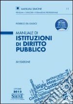 Manuale di istituzioni di diritto pubblico libro