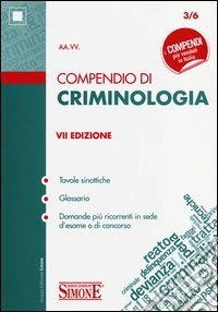 Compendio di criminologia libro