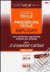 Codice civile e di procedura civile esplicati per l'udienza civile. Ediz. minor libro