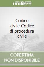 Codice civile-Codice di procedura civile libro